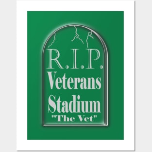 R.I.P. Veterans Stadium - Eagles Football Posters and Art